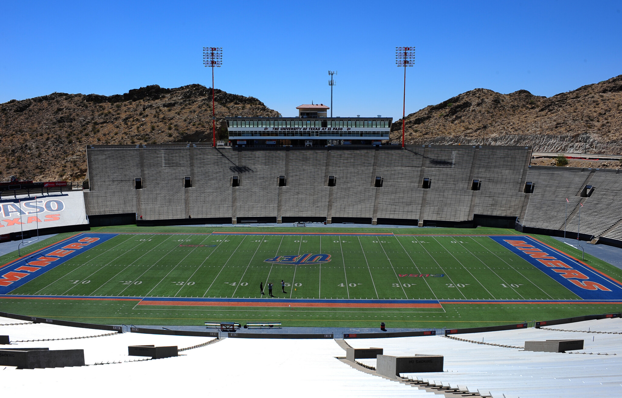 UTEP Outdoor Sun Bowl Stadium DIGIE