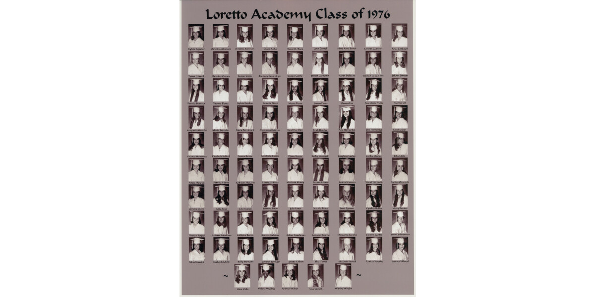 Loretto Academy Class Of 1976 Wall