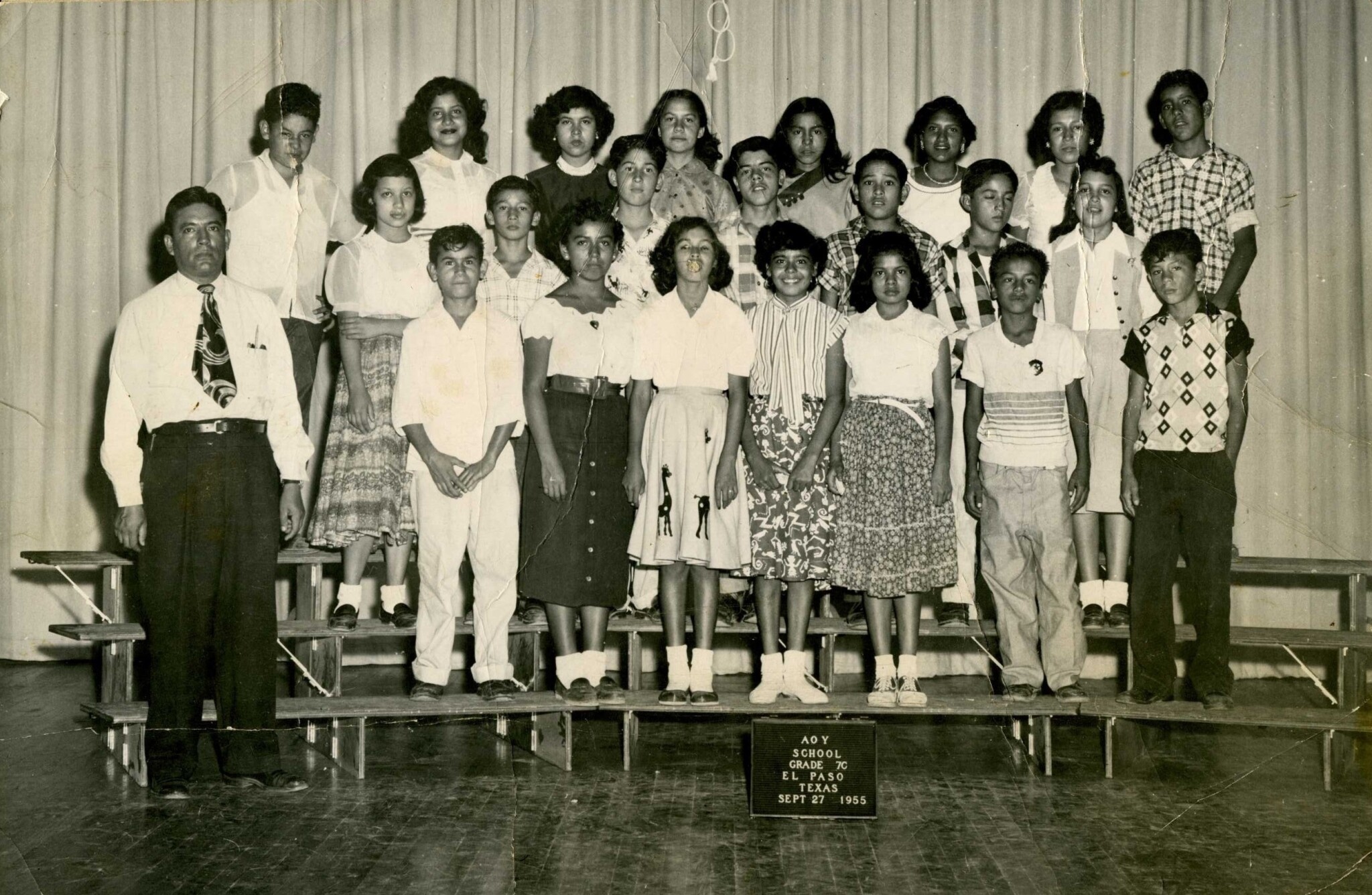 Aoy Elementary - El Paso, Texas - 1955 - DIGIE