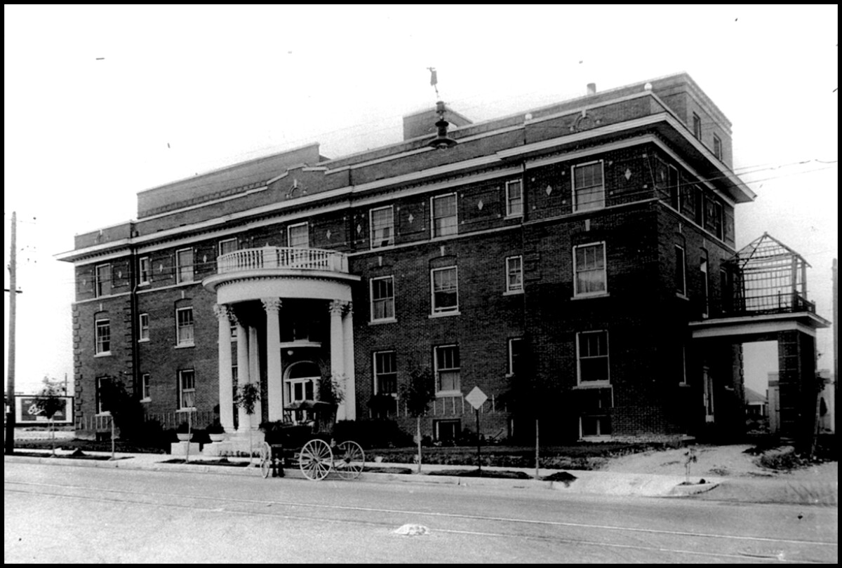 Masonic Hospital 1922 | wall