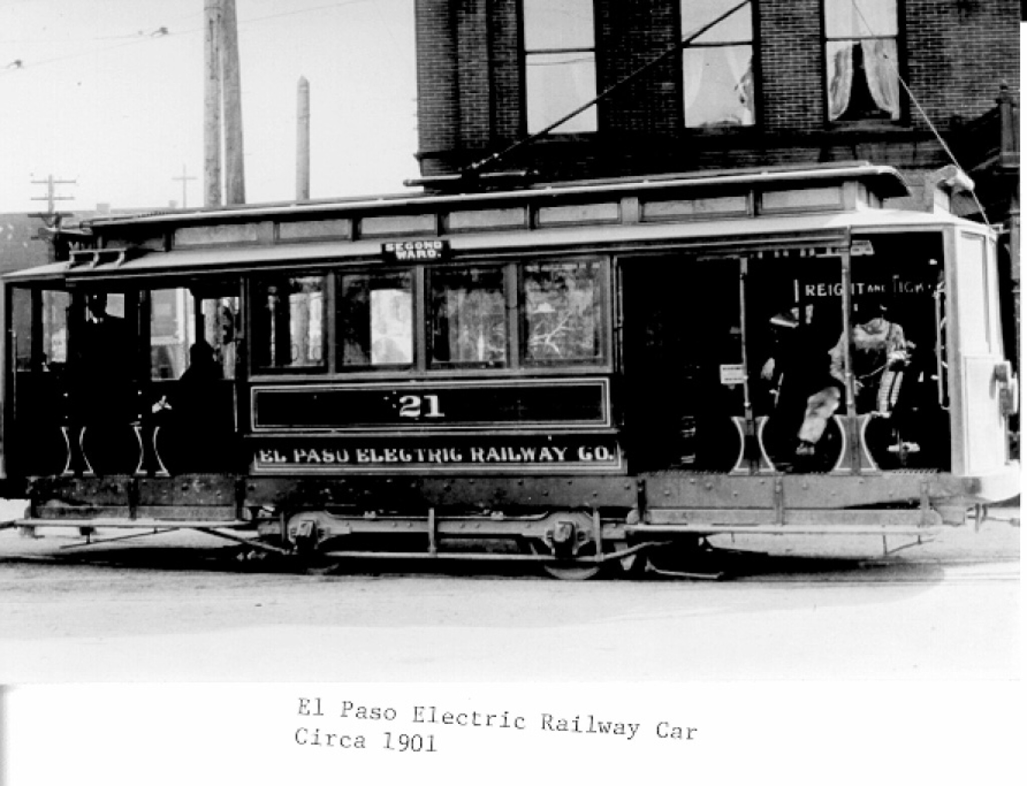 El Paso Electric Railway Company Railway Car DIGIE