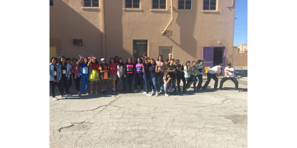 El Paso Leadership Academy 8th grade wall