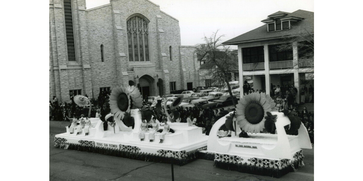 Annual Sun Bowl Parade wall