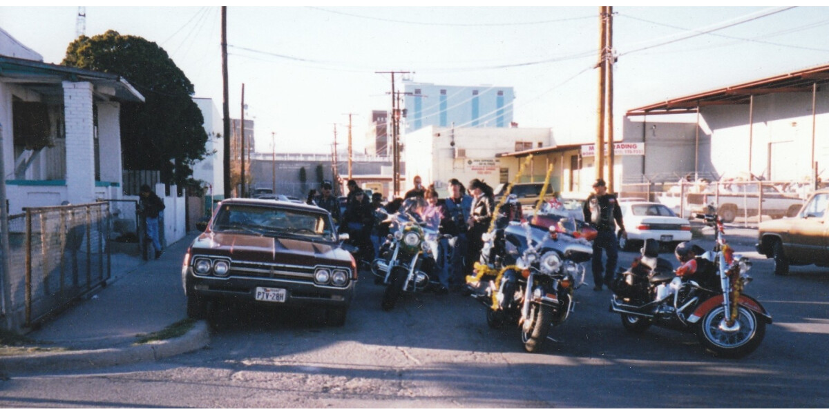 Christmas Parade in Downtown El Paso wall